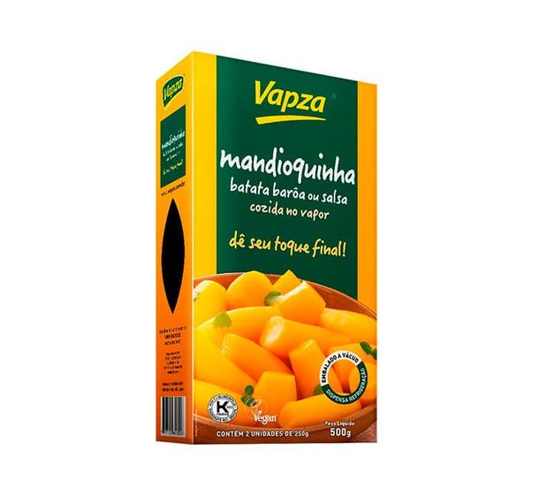 Imagem de Mandioquinha Cozida no Vapor Vapza 500g