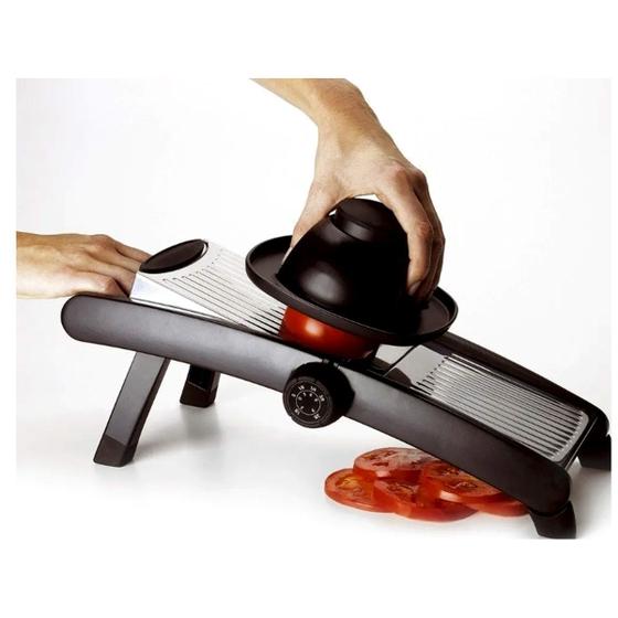 Imagem de Mandoline cortador fatiador de legumes 5 opções de corte ecolumi