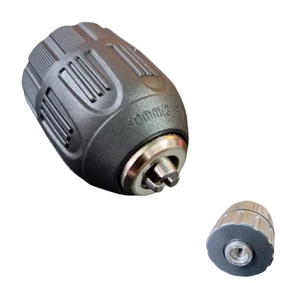 Imagem de Mandril de Aperto Rápido 10 MM 3/8 POL c/ Rosca 3/8 POL