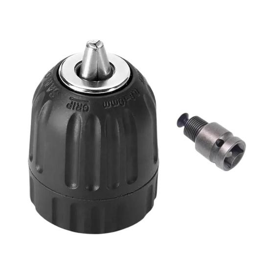 Imagem de Mandril de Broca Sem Chave 0,8-10mm - Haste Sextavada SDS Plus com Adaptador de Aperto Rápido