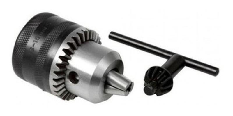 Imagem de Mandril De Rosca P/ Furadeira Com Chave 10mm 3/8 X 24f Aço Fertak
