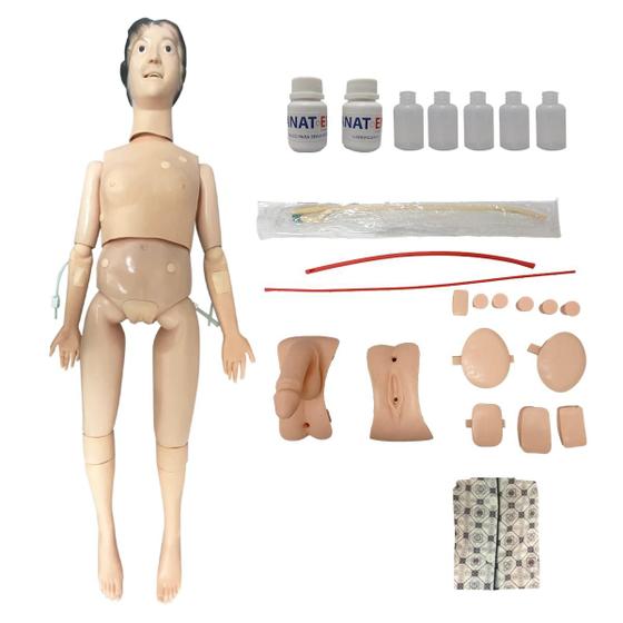 Imagem de Manequim Bissexual Básico Treino de Enfermagem e RCP