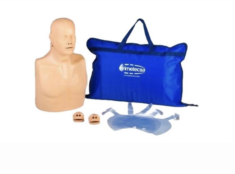 Imagem de Manequim RCP para Treinamento Avançado - Practi-Man com Bolsa