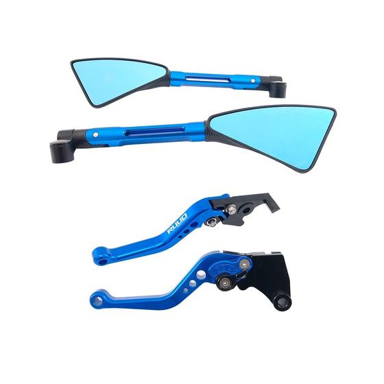 Imagem de Manete Esportivo Retrovisor Crosser Fazer Lander Factor Xtz