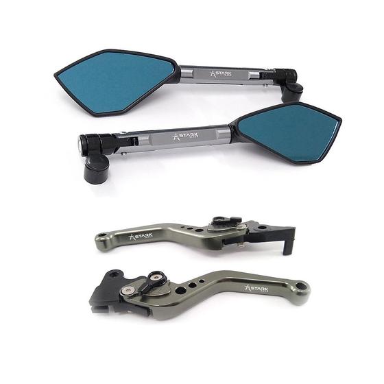 Imagem de Manete Esportivo Retrovisor Motocicleta CB300R CBX 200 CBX 250 Twister
