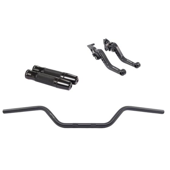 Imagem de Manete Manopla Guidão Esportivo Crosser Xtz Factor Lona RX TT RD 125 DT 160