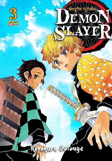 Imagem de Manga Demon Slayer Kimetsu No Yaiba Volume 3