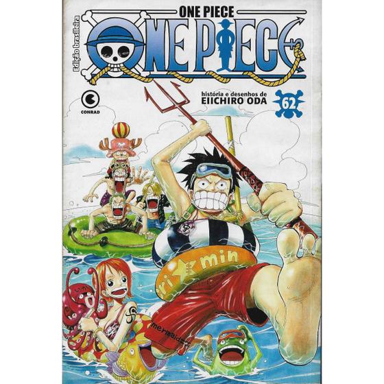 Imagem de Mangá One Piece Eiichiro Oda Edição 62 (2007)