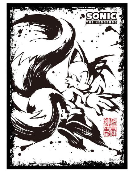 Imagem de Mangas de cartão Sensky Sonic The Hedgehog Tails Ink Painting