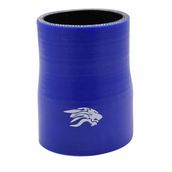 Imagem de Mangote Silicone Azul Redução 2 3/4"x2 1/2"x100mm - Cód.9488