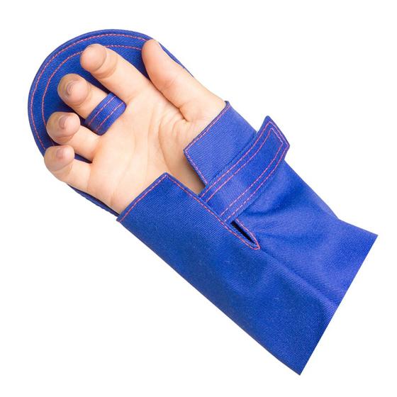 Imagem de Mangote Termico Benetherm Com Dorso Azul 55Cm Par