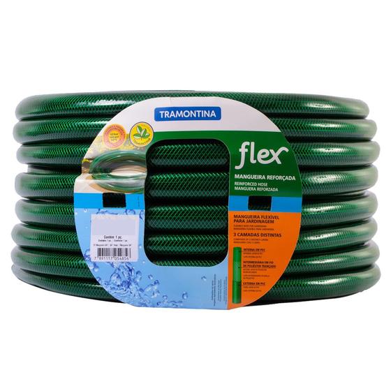 Mangueira 3/4 Flex 25 Metros Jardim Tramontina Menor preço em Mangueira 3/4 Flex 25 Metros Jardim Tramontina