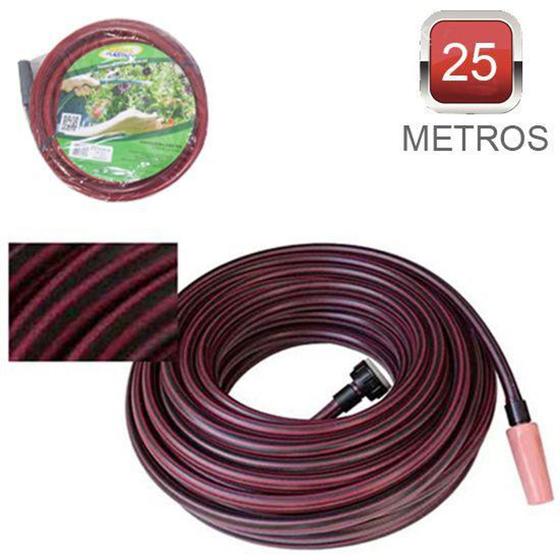 Imagem de Mangueira Com Esguicho Para Jardim Master Flexivel Listrada - Oem