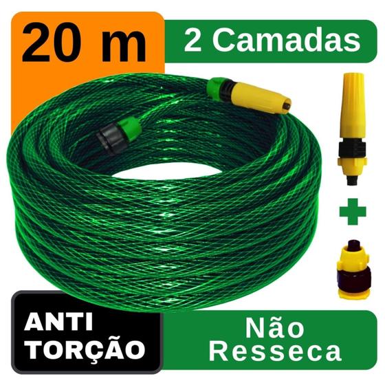 Imagem de Mangueira d/ Jardim Economyflex Verde Antitorção 20 M