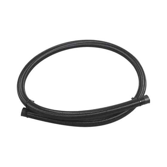 Imagem de Mangueira De Corrida De Ptfe Trançada De Aço Inoxidável, Preto, Prata, 1m, AN4-AN12, Linha De Freio