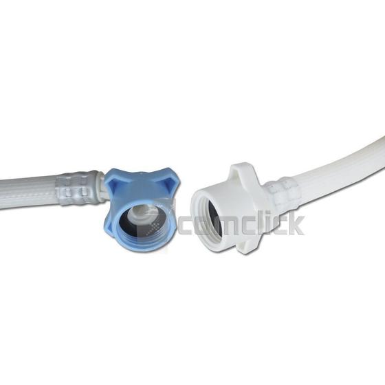 Mangueira de Entrada de Água Fria Lavadora e Lava e Seca LG WD-1409FD, WD-1410RD, WD1412RT Menor preço em Mangueira de Entrada de Água Fria Lavadora e Lava e Seca LG WD-1409FD, WD-1410RD, WD1412RT