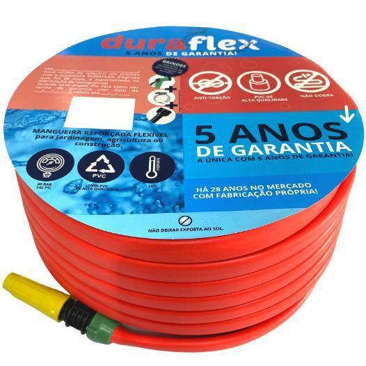 Mangueira De Jardim Antitorção Flat Duraflex 30 Mts Menor preço em Mangueira De Jardim Antitorção Flat Duraflex 30 Mts