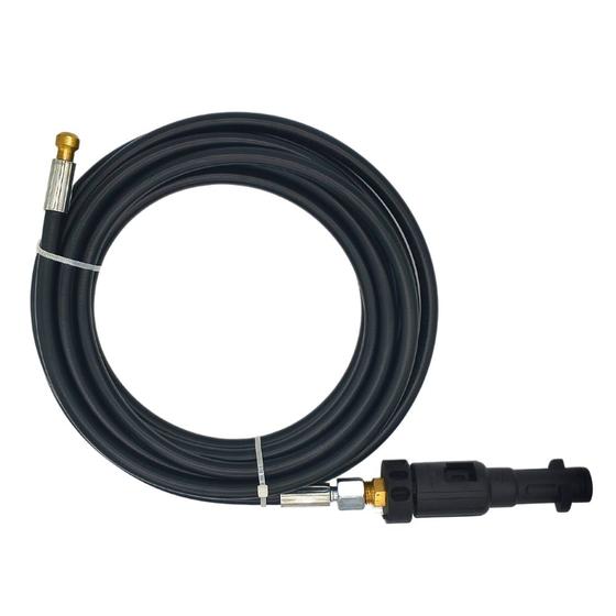 Mangueira Desentupidora Nylon 6M com Adaptador Compatível com Lavajato Karcher K3 Comfort Black - Parceiro das Peças Imagem de Mangueira Desentupidora Nylon 6M com Adaptador Compatível com Lavajato Karcher K3 Comfort Black