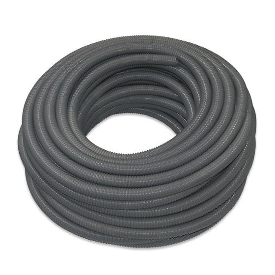 Imagem de Mangueira Duto Sucção Vácuo Ar Cinza 1.1/2 pol - 40m PVC