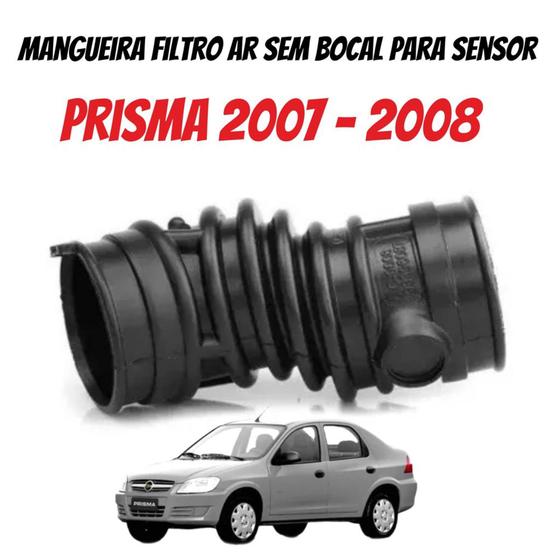 Imagem de Mangueira Filtro de Ar Prisma 2007 - 2008 S/bocal para sensor