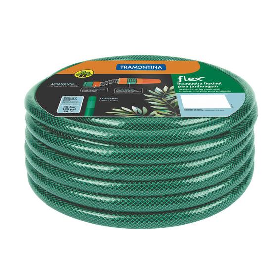 Mangueira Flex Para Jardim 15m Verde 79172150 Tramontina Menor preço em Mangueira Flex Para Jardim 15m Verde 79172150 Tramontina