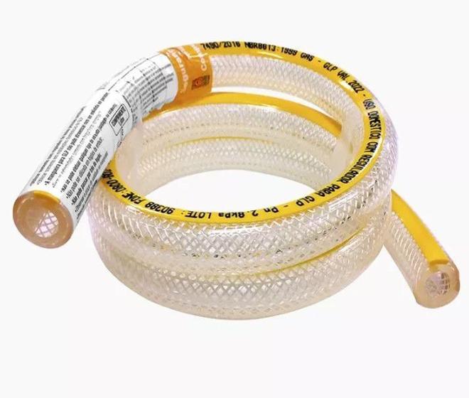 Mangueira Gás Cozinha Fogão Glp 80cm Trançada Menor preço em Mangueira Gás Cozinha Fogão Glp 80cm Trançada