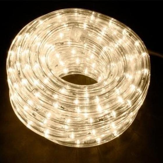 Imagem de Mangueira Led 12mm 30led P/m 220v Rolo C/40m Am Âmb C/plug