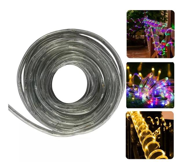Imagem de Mangueira Led 8 Funções À Prova D'Água Colorido 10 Metros
