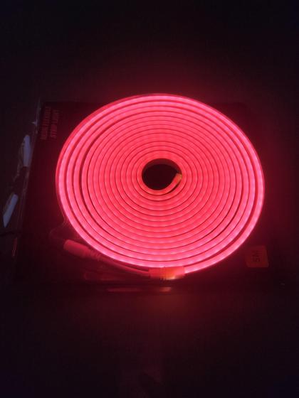 mangueira led nenon 5m Rosa 12v sem fonte - tltled - Fita de LED ...