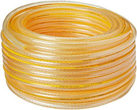 Mangueira Multiuso Gás, Ar e Água 3/8 x 3 mm Trançada 5 mts Menor preço em Mangueira Multiuso Gás, Ar e Água 3/8 x 3 mm Trançada 5 mts