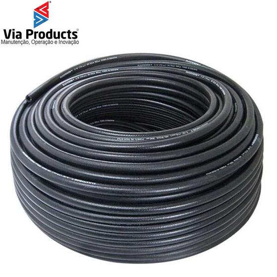 Imagem de Mangueira para Hidro Ar 300psi 1/2" Preto 10m