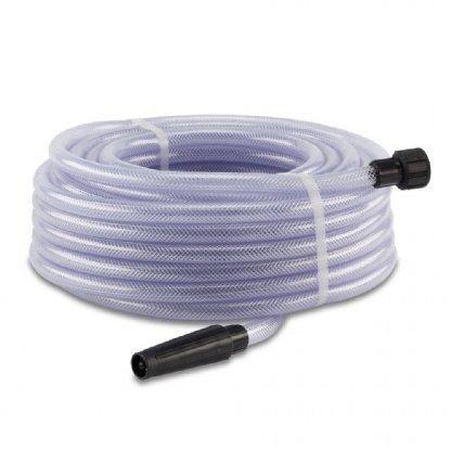 Mangueira Trançada 10m Slim Transparente com Engate e Esguicho Force Line Menor preço em Mangueira Trançada 10m Slim Transparente com Engate e Esguicho Force Line