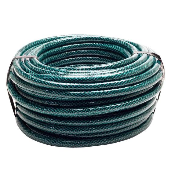 Mangueira Trançada 30m Slim Verde com Engate e Esguicho Force Line Menor preço em Mangueira Trançada 30m Slim Verde com Engate e Esguicho Force Line