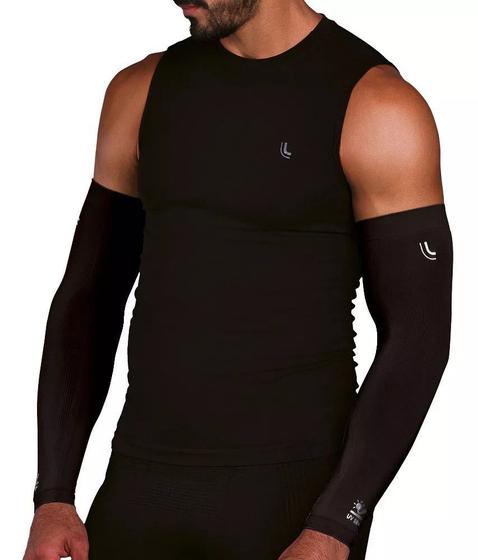 Manguito Lupo Proteção Braço Para Sol Uv+50 - PRETO Menor preço em Manguito Lupo Proteção Braço Para Sol Uv+50 - PRETO