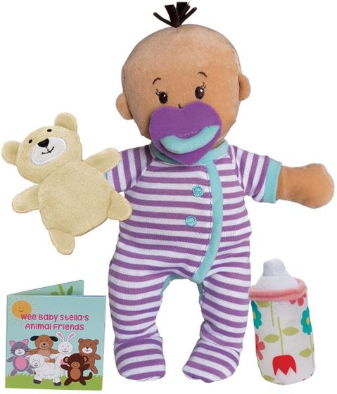 Imagem de Manhattan Toy Wee Baby Stella Bege Sleepy Times Scent 12" Soft Baby Doll Set