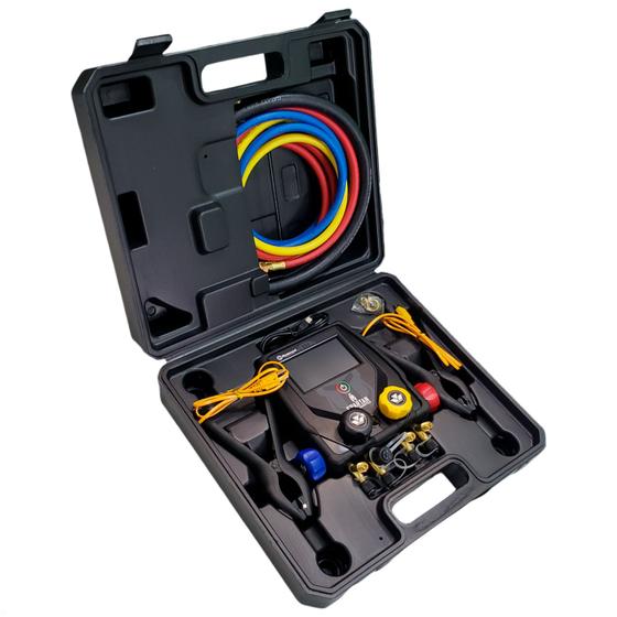 Imagem de Manifold Digital Mastercool Bluetooth 4 Vias Spartan 99946-BT-2BVE