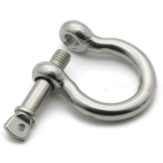 Imagem de Manilha Tornel Balão Em Aço Inox 5Mm Carga 600kg Cabos Corda