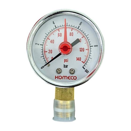 Imagem de Manômetro de pressão analógico Komeco 