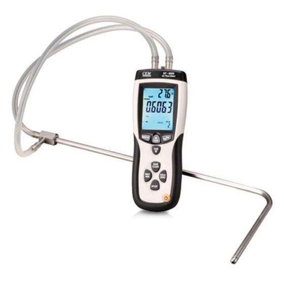 Imagem de Manômetro De Pressão E Anemômetro Com Sonda Pitot