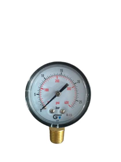Imagem de Manômetro DN53 Abs Seco Vertical Npt Nr13 0 A 25 Bar com Certificado de Calibração