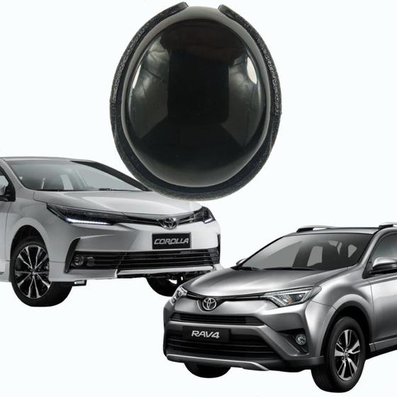 Imagem de Manopla Bola Cambio Automático Corolla 2015 a 2019 Rav4 2013 a 2019