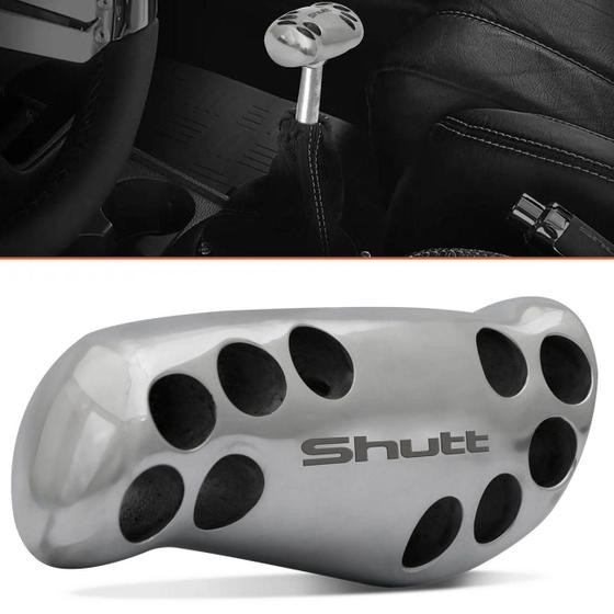 Manopla Câmbio Bola Esportiva Tuning TT R Alumínio Prata Polido Modelo T Shutt Universal Menor preço em Manopla Câmbio Bola Esportiva Tuning TT R Alumínio Prata Polido Modelo T Shutt Universal