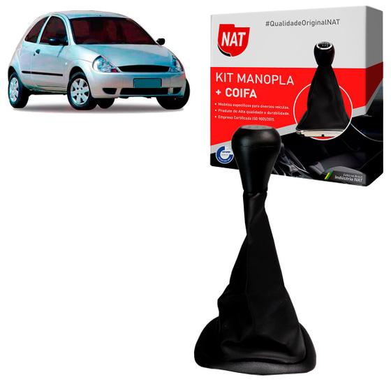 Imagem de Manopla + Coifa Ford Ka 1996 Até 2000