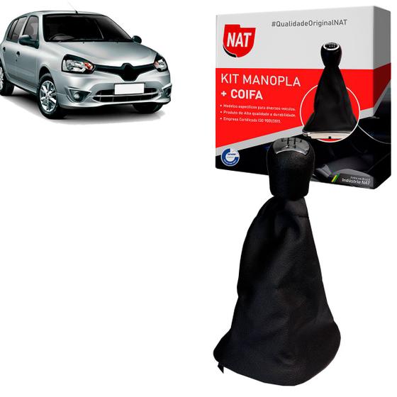 Imagem de Manopla + Coifa Renault Clio 2000 Até 2016