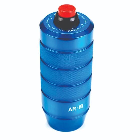 Imagem de Manopla com botão ar 15 azul (ar15b-4) lowv