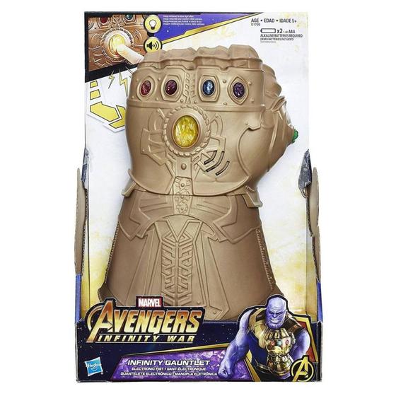 Imagem de Manopla Eletrônica Thanos Vingadores Marvel - Hasbro E1799