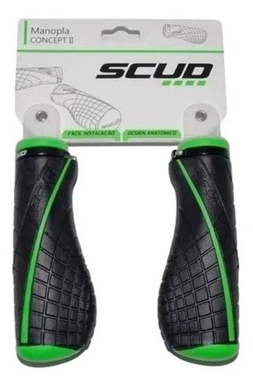 Imagem de Manopla Ergonômica Concept Ii Scud Preto/Verde
