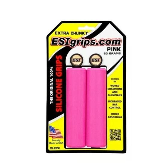 Imagem de Manopla Esi Grips Chunky (Bike) - Rosa