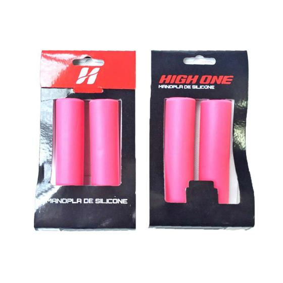 Imagem de Manopla High One MTB de Silicone 135mm Rosa