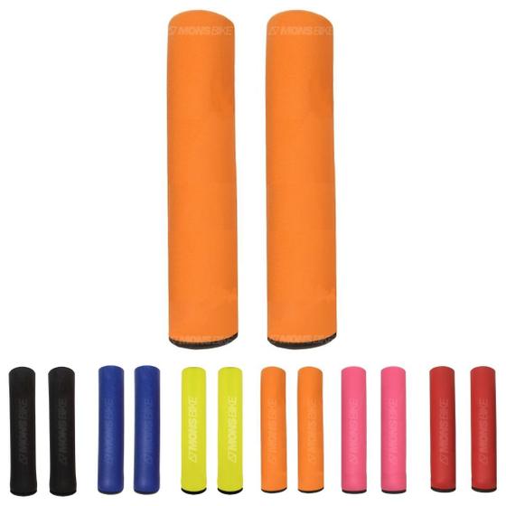 Imagem de Manopla Punho Bike Absolute Silicone Várias Cores Macia Grip